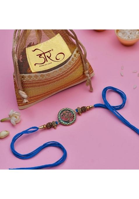 Dessert Drama Premium Gifted Sweet Healthy Seeds & Nuts Laddu 500 gm Laddoo Box With Rakhi For Brother