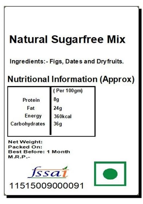 Ghasitaram Gifts Diet Protein Mix Namkeen with Natural Sugarfree Hamper|Sugar Free Sweets|Diabetic Friendly|Diwali Sugar Sweets Box