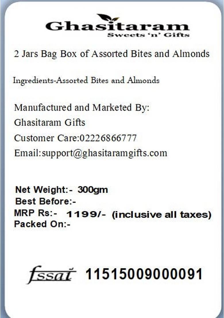 Ghasitaram Gifts Rakhi Gifts/ Sweets