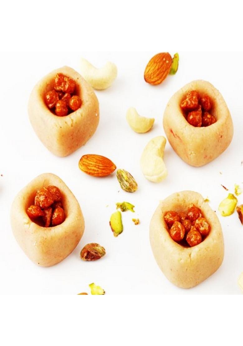 Ghasitaram Gifts Sweets Sugarfree Kaju Butterscotch Cubes 400 GMS|Sugar Free Sweets|Diabetic Friendly|Diwali Sugar Box