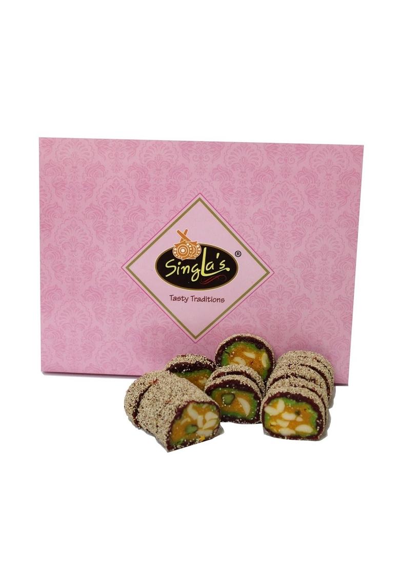 Singla Sweets Anjeer Cake 500g Indian mithai sweet barfi