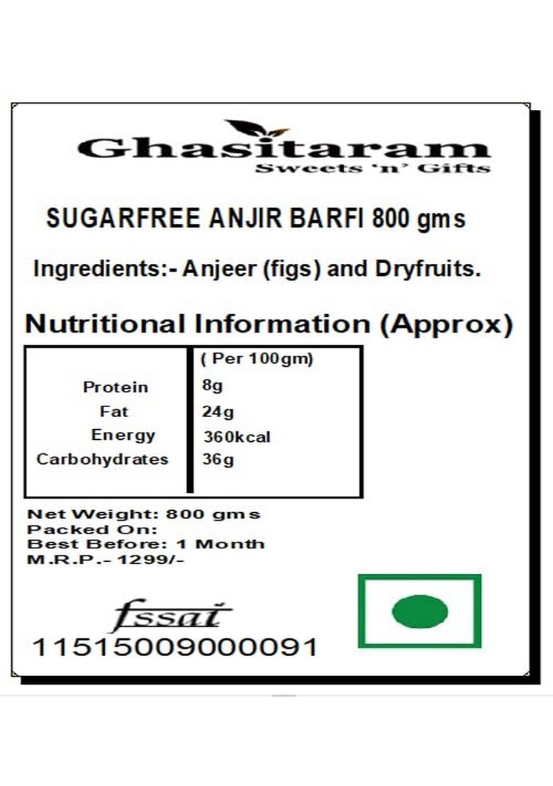 Ghasitaram Gifts Sugar Free Sweets