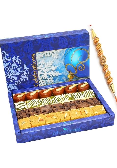 Ghasitaram Gifts Rakhi for Brothers Sweets