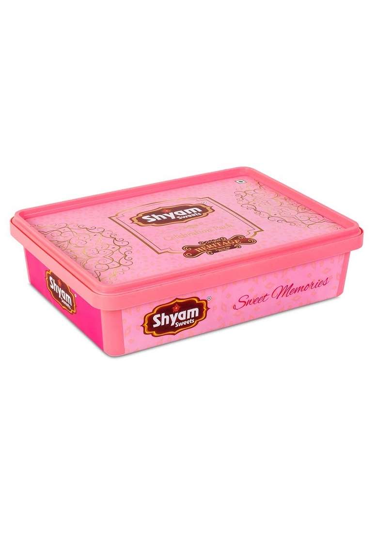 shyam sweets Mewa Bite Orange 400g | Exotic Cashew Almond Sweet Low Sugar Premium Mithai Handcrafted Indian Box Festive Gifting Delight - Indya