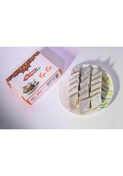 Ras Sagar Sweet House Sweets Combo Pack of Kaju katli (kaju Burfi) 1 Kg and Soan Papdi 400g Gift | RasSagar's Hamper Diwali Box Mithai