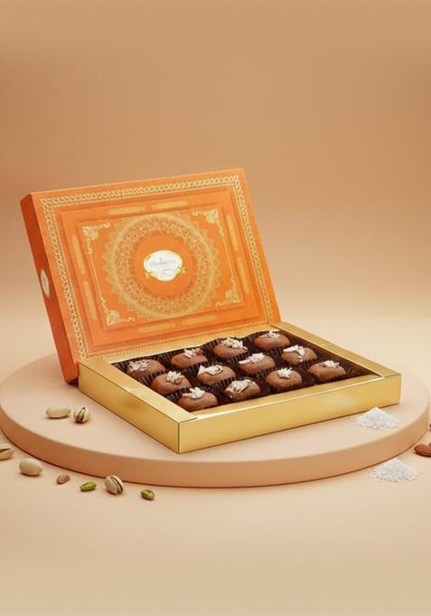 Ghasitaram Gifts Bhaidooj Gifts- Mathura Peda In White Box