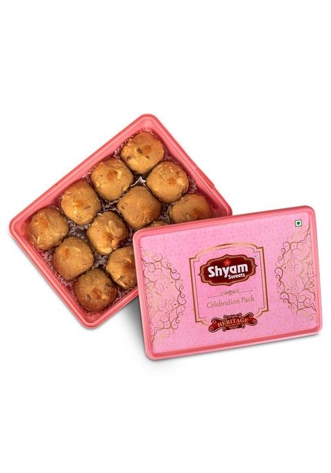 shyam sweets BESAN MEWA LADOO Desi Ghee Sugar Free (400 gm)