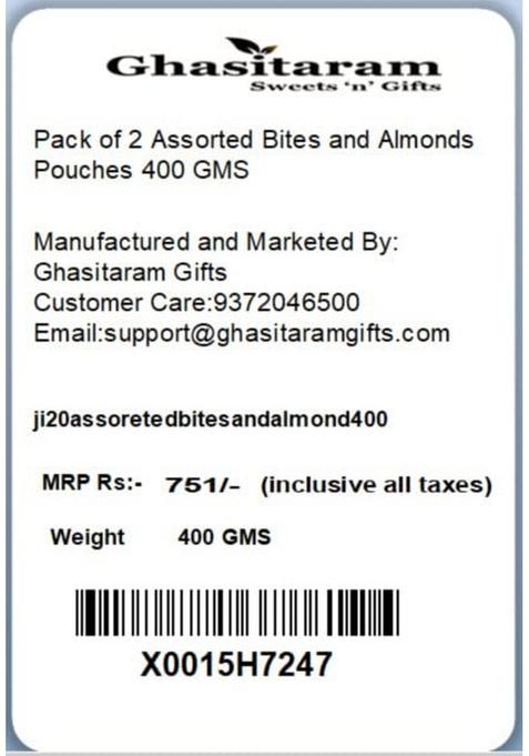 Ghasitaram Gifts Rakhi Gifts/ Sweets