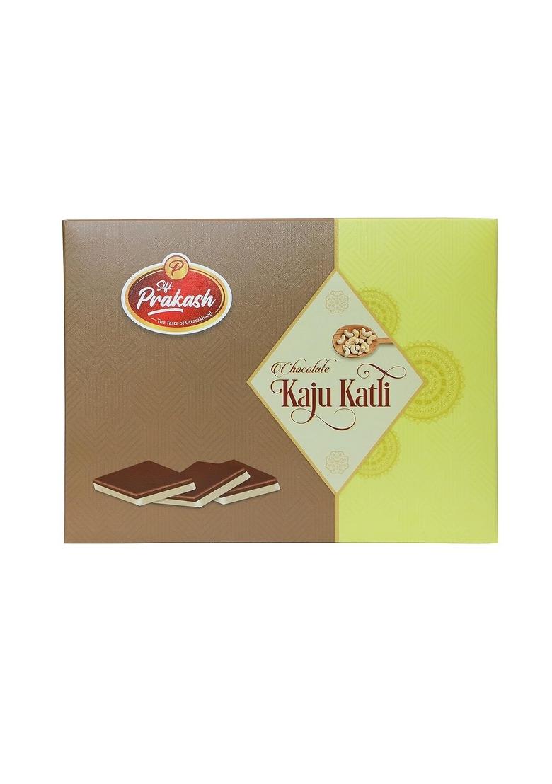 Sifi Prakash Prakash's Pure & Healthy Chocolate Kaju Barfi 500 gm| Burfi | Special Sweet Tasty Sweets Ready to eat Occasion Gift Mithai Festival Preservatives Free