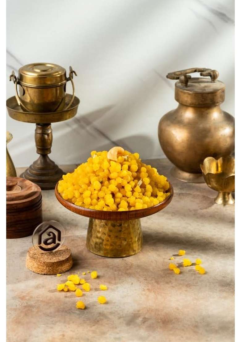 aswins sweets - Sweet Boondhi 1 kg | Tasty Healthy Snacks for Daily Eating Traditional Indian Taste Perfect Gift - Indya