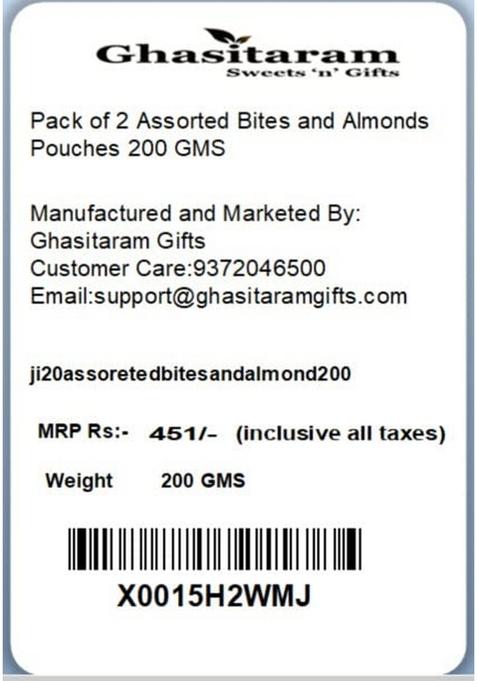 Ghasitaram Gifts Rakhi Gifts/ Sweets