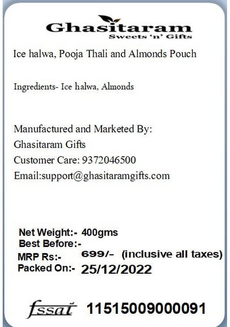 Ghasitaram Gifts Bhaidooj Sweet