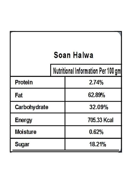 Singla Sweets Milk Cake 200g and Soan Halwa 300g Combo pack of 2 (500g)