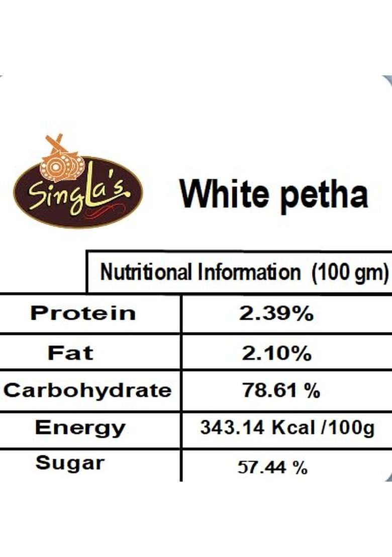 Singla Sweets Anjeer cake 200g and White petha 500g very delicious for all ocassions - Indya