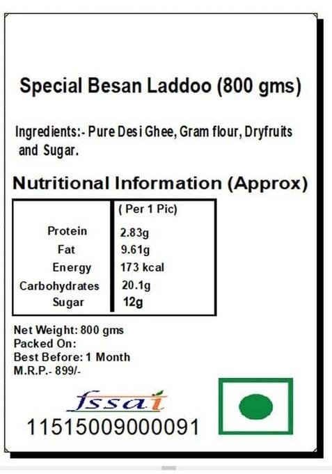 Ghasitaram Gifts Bhaidooj Sweets