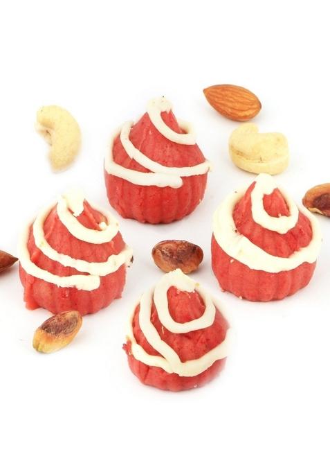 Ghasitaram Gifts Sweets Ganesha Chaturthi Modaks White Crown 400 GMS