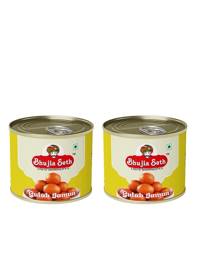 BHUJIA SETH Gulab Jamun sweets combo (500 gm x 2) pack