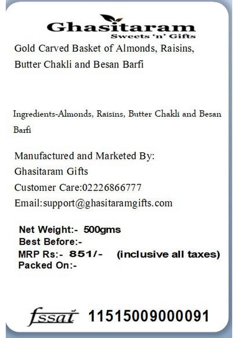 Ghasitaram Gifts Rakhi Gifts/ Sweets