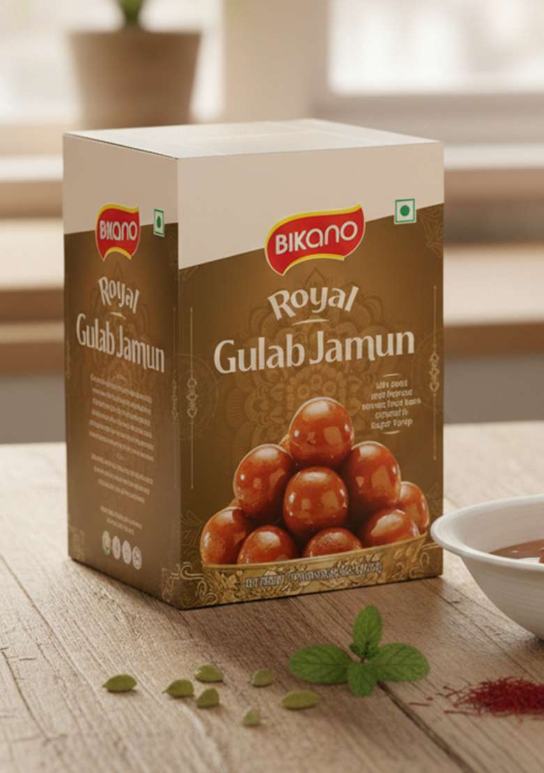 BIKANO Royal Gulab Jamun | Traditional Indian Sweet 1kg Pack - Indya