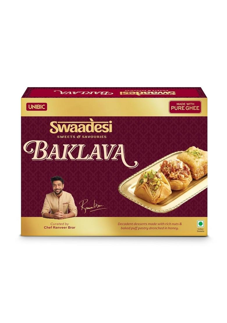 Unibic Swaadesi Assorted Baklava Box | 200 gm| Gift