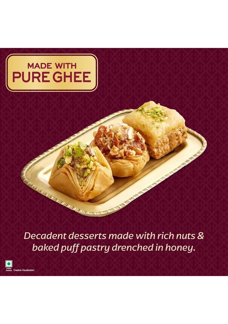 Unibic Swaadesi Assorted Baklava Box | 200 gm| Gift