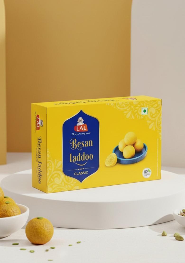 Lal Besan Laddoo Classic, 200 gm