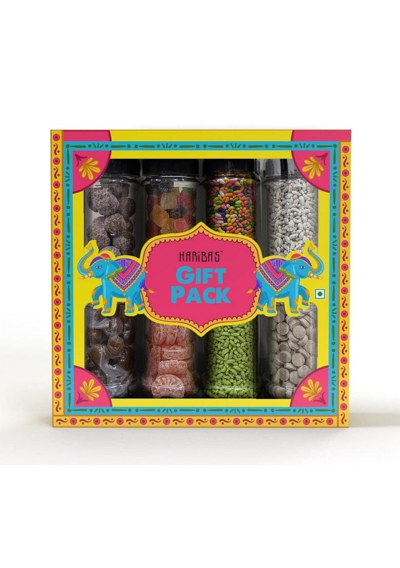 HARIBAS Gift Hamper for Christmas & New Year | (Pack of 8 Jars) Combo