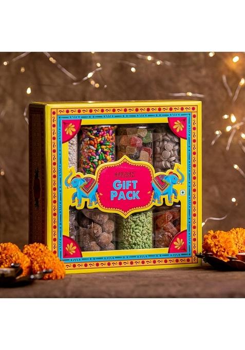HARIBAS Gift Hamper for Christmas & New Year | (Pack of 8 Jars) Combo