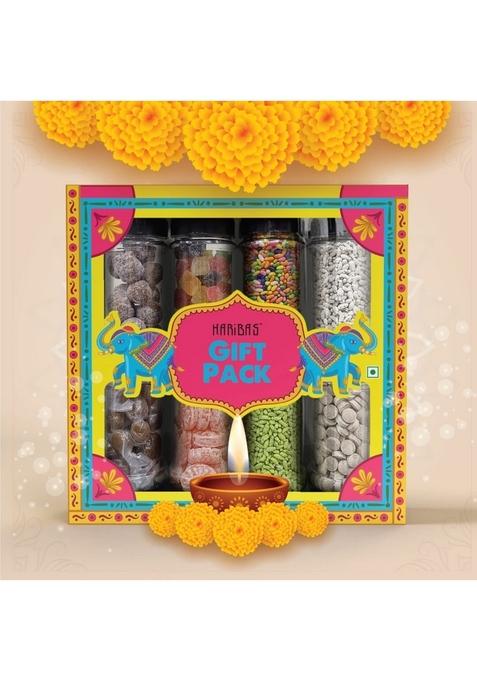 HARIBAS Gift Hamper for Christmas & New Year | (Pack of 8 Jars) Combo
