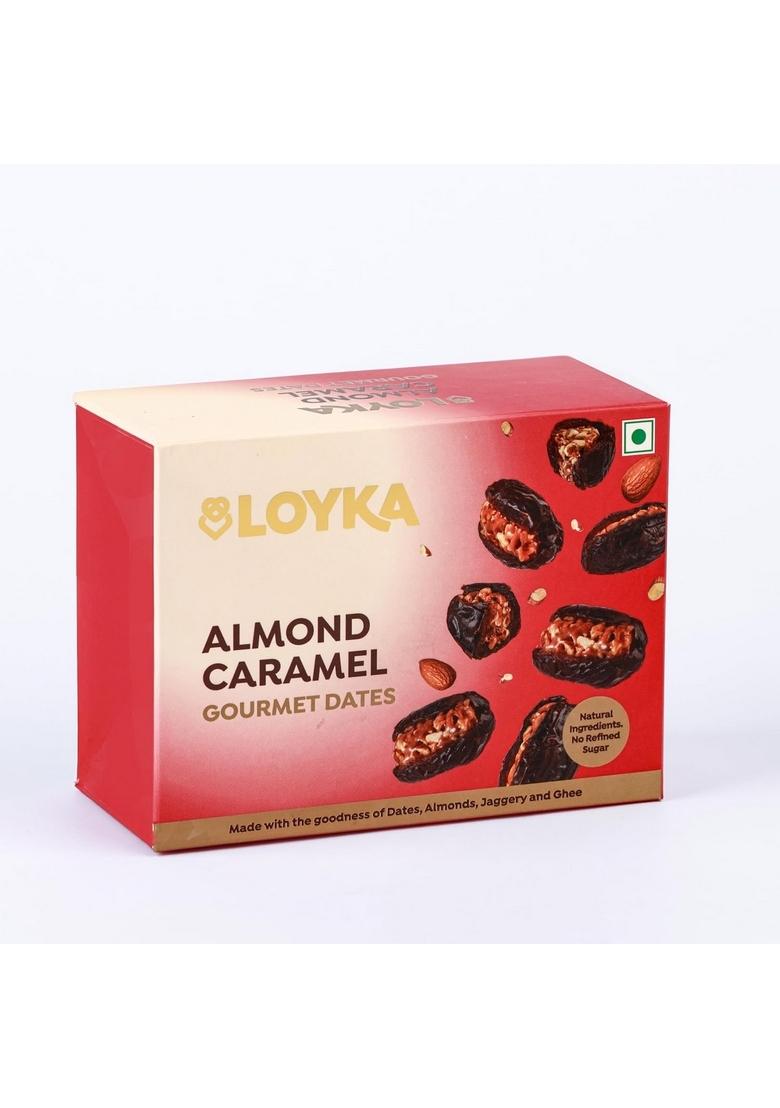 LOYKA Caramel Almonds Dates Box