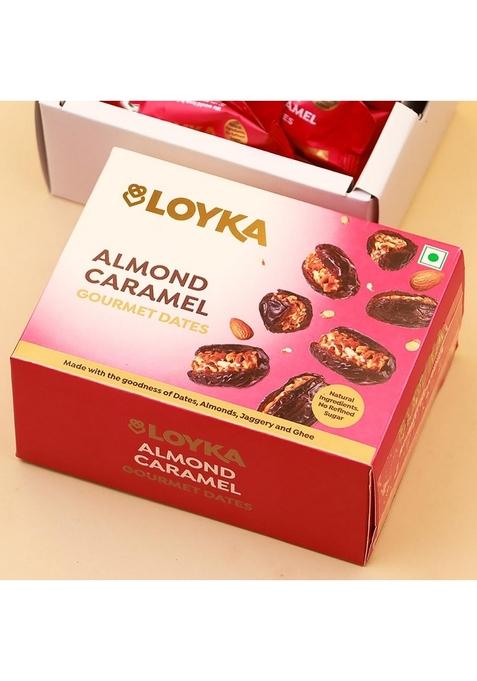 LOYKA Caramel Almonds Dates Box