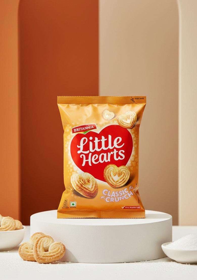 Britannia Little Hearts, 75g - Indya
