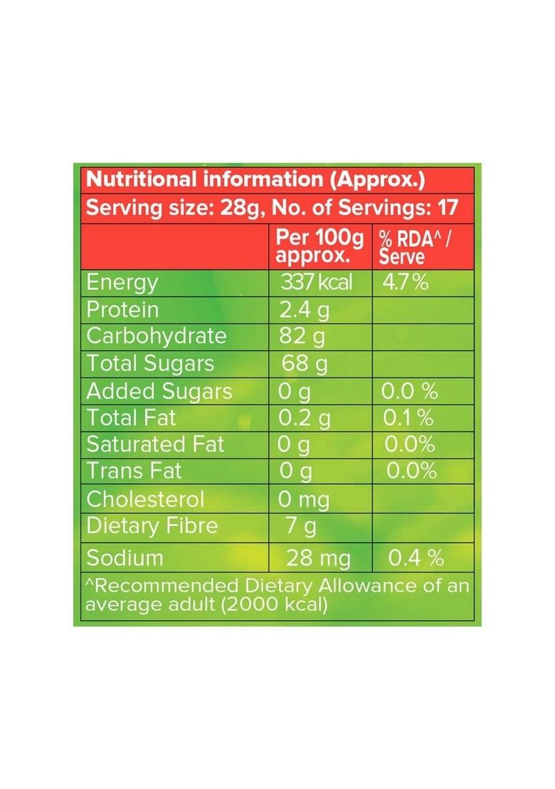 Del Monte Royal Arabian Dates 500g |Premium Khalas Dates| Rich in Fibre | Natural and Sweet UAE Imported Dried Fruit Healthy Snack