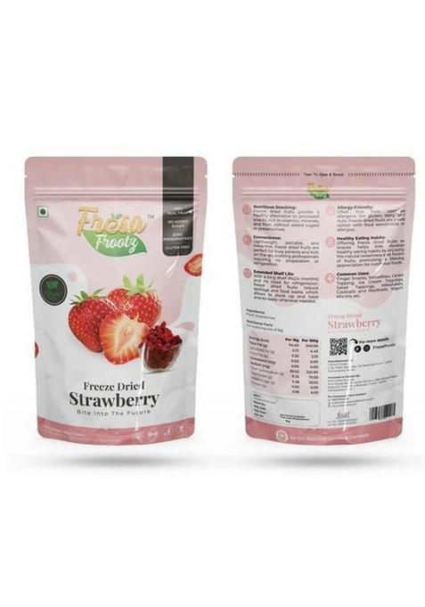 Fresa Frootz Freeze Dried Exotic Dip it Fruit Box Black jamun,Strawberry and Pineapple Combo, Crunchy, Sweet, Nutritious Snack Light, Flavorful, Healthy combo For Adults kids (Pack of 3)