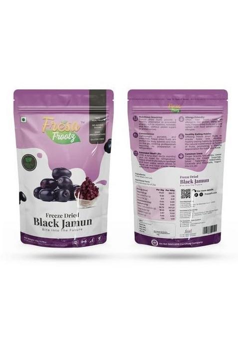 Fresa Frootz Freeze Dried Exotic Dip it Fruit Box Black jamun,Strawberry and Pineapple Combo, Crunchy, Sweet, Nutritious Snack Light, Flavorful, Healthy combo For Adults kids (Pack of 3)