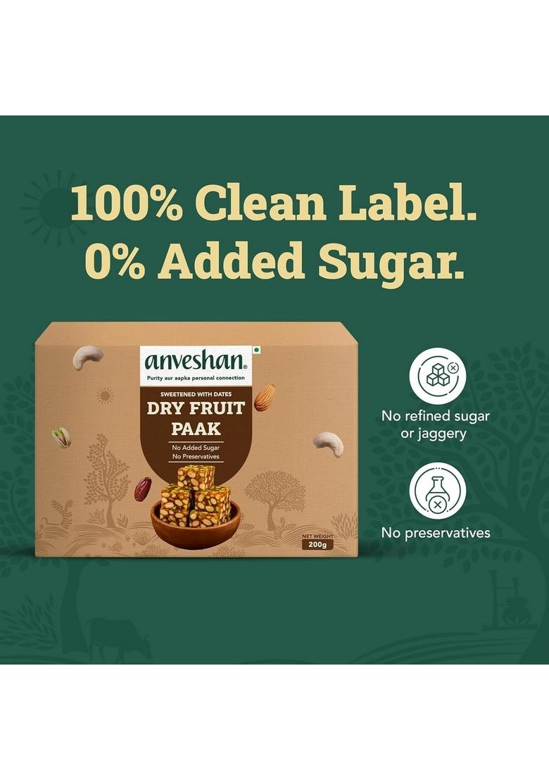 Anveshan Khajoor Dry Fruit Paak Mithai