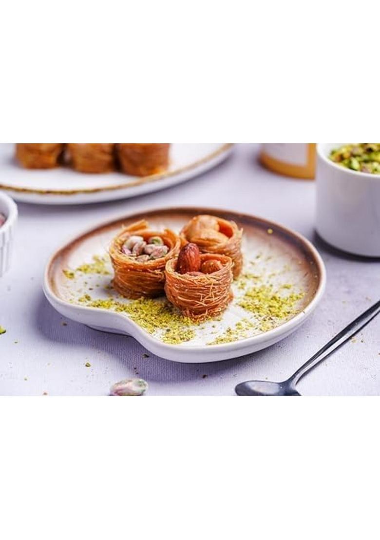 Gourmet Baklava Dry Fruit Nest -Premium Assorted with Nuts & Natural Sweetness | Handmade Middle Eastern Sweets 250g Gift Box