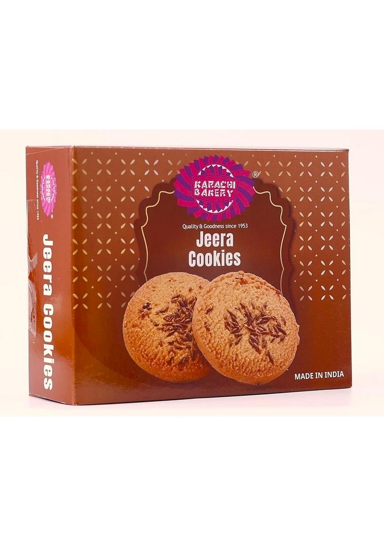 Karachi Bakery Jeera Flavour Cookie, 400gm | Tea Time Snack Delicious Cookies Vegetarian