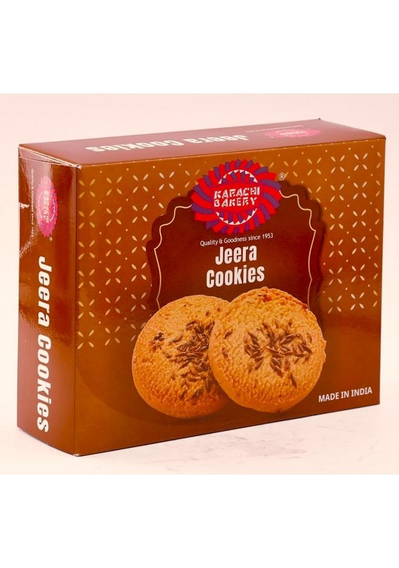 Karachi Bakery Jeera Flavour Cookie, 400gm | Tea Time Snack Delicious Cookies Vegetarian