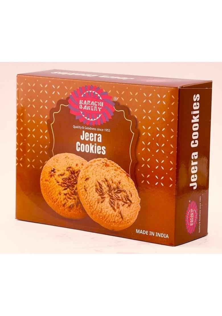 Karachi Bakery Jeera Flavour Cookie, 400gm | Tea Time Snack Delicious Cookies Vegetarian
