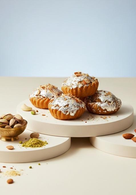 Ghasitaram Gifts Express Delivery Holi- Sweets/ Holi Hampers/ Ghasitaram's Sugarfree Sweets Chandrakala Box 800 GMS