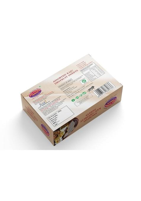 Vipul Dudhiya Sweets Kaju Mix Assorted | Authentic Indian Cashew Sweet Fresh and Healthy Nuts || Burfi (500GM)