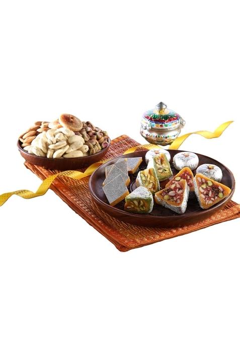 Vipul Dudhiya Sweets Kaju Mix Assorted | Authentic Indian Cashew Sweet Fresh and Healthy Nuts || Burfi (500GM)