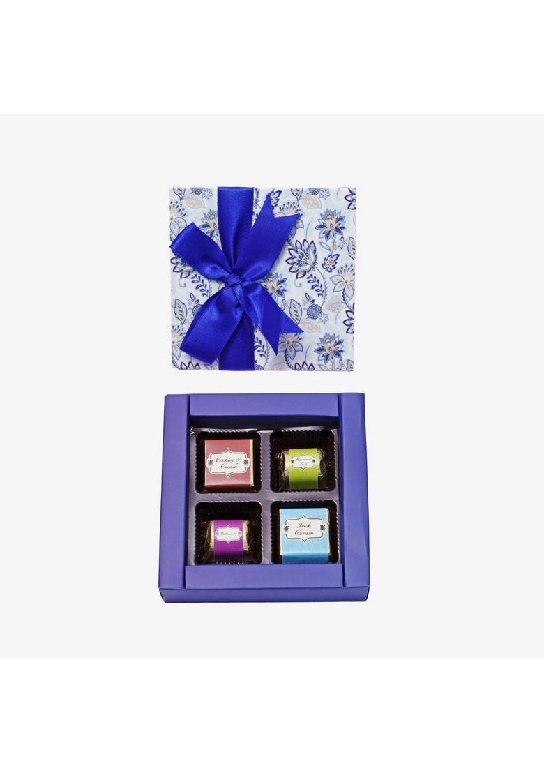 VELVET FINE CHOCOLATES Sweet Serenity Diwali Gift Box|Assorted Chocolates|Perfect Festive Gift|Elegant Packaging|Ideal for Celebrations|Pack of 1, 500 gram