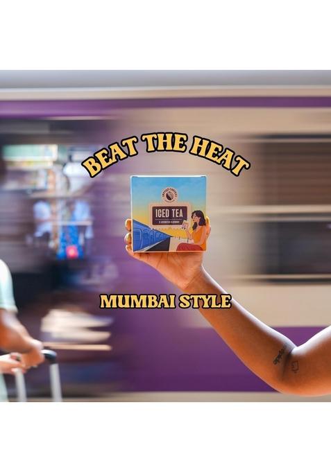 Impulse Coffees Assorted Instant Iced Tea Box | 10 Premix Sachets 5 Flavours Tasty Everyday Ideal Drink Mix Refreshing For Home & Travel 20 GM Each Sachet x