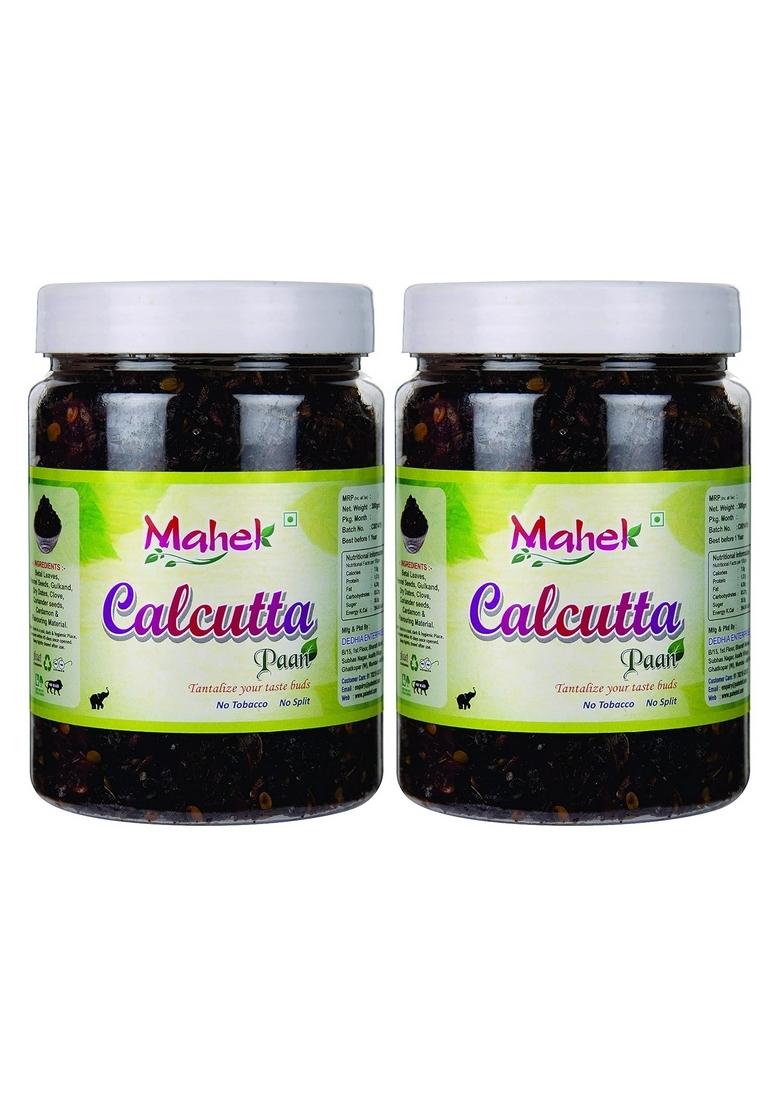 Mahek Calcutta Meetha Paan 330 Gms | Sweet Digestive Mukhwas |Mouth Freshener After Meal Snacks (Pack of 2)