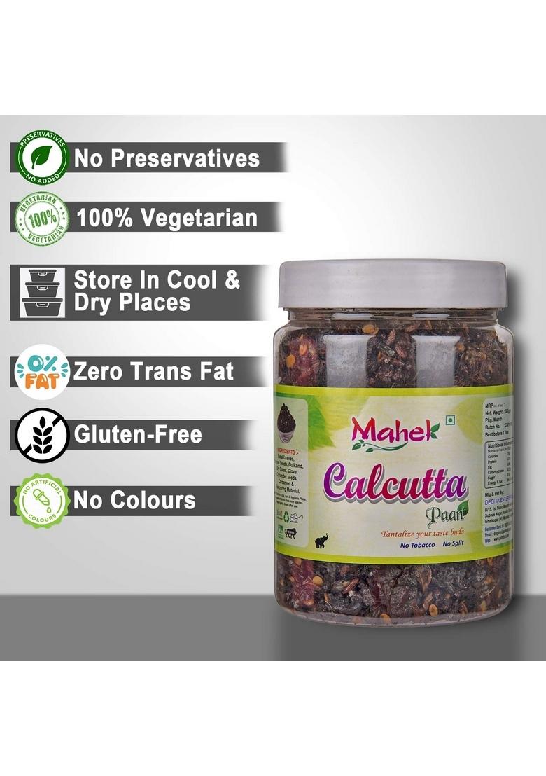 Mahek Calcutta Meetha Paan 330 Gms | Sweet Digestive Mukhwas |Mouth Freshener After Meal Snacks (Pack of 2)