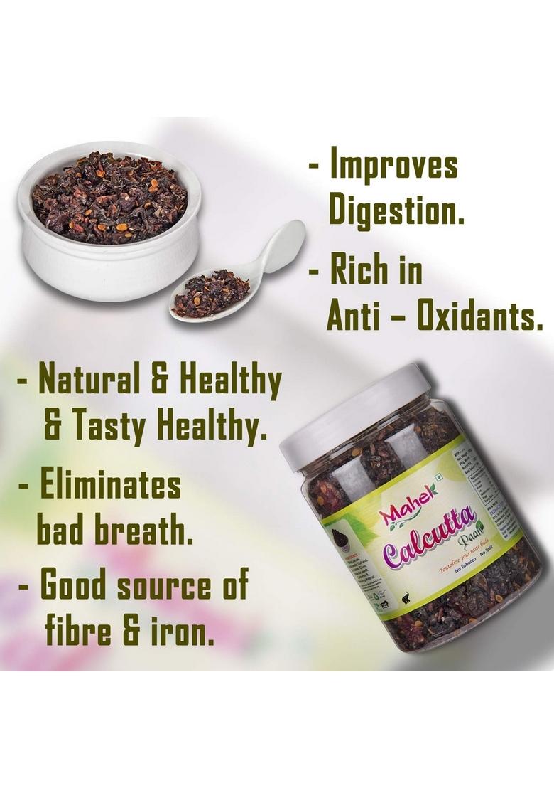 Mahek Calcutta Meetha Paan 330 Gms | Sweet Digestive Mukhwas |Mouth Freshener After Meal Snacks (Pack of 2)