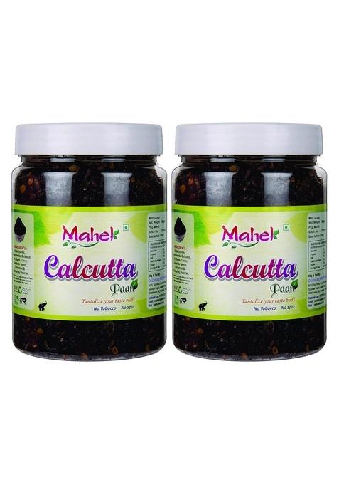 Mahek Calcutta Meetha Paan 330 Gms | Sweet Digestive Mukhwas |Mouth Freshener After Meal Snacks (Pack of 2)