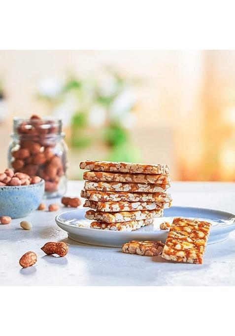 Paper Boat Chikki, Peanut Bar, No Added Preservatives and Colours | Gajak Sweets Made with Jaggery Gazak (Pack of 30, 25 grams Each)